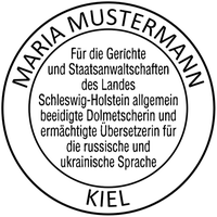 Musterabdruck