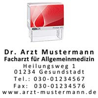 Allgemeinarzt Stempel