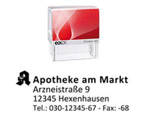 Apotheker Stempel