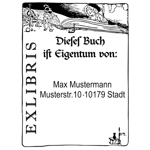Exlibris Stempel