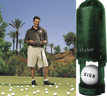 Golfballstempel