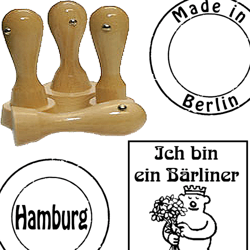Städte Stempel