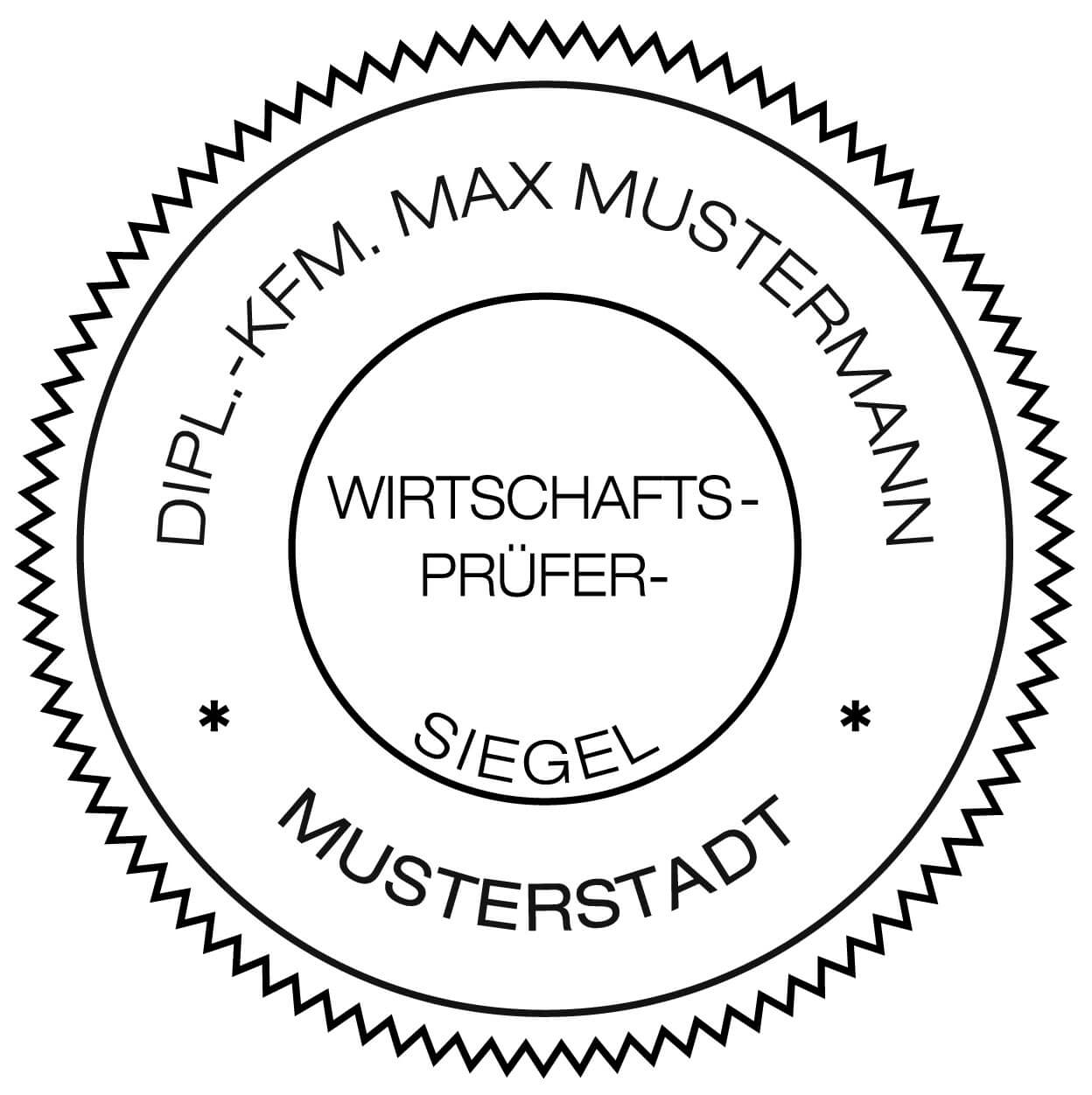 Wirtschaftsprüfer Stempel