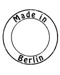 Made in Berlin Stempel