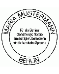 Dolmetscherinstempel für Kurdisch in Berlin