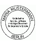 Dolmetscherinstempel für Persisch in Berlin