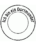 Ich bin ein Dortmunder Stempel