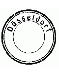 Düsseldorf Vintage Stempel