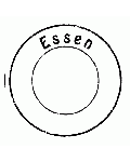Essen Holzstempel