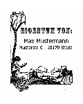 Exlibris-Stempel