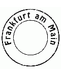 Frankfurt am Main Stempel