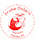 Individueller Osterstempel