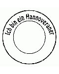Stempel Ich bin ein Hannoveraner