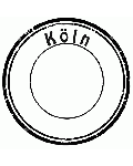 Köln Retro Stempel