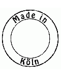Stempel Made in Köln
