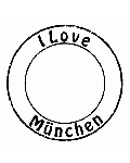 I Love München Stempel