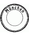 München Retro Stempel
