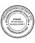 Steuerberatungsgesellschaft mit Zweigniederlassung Stempel