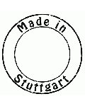 Made in Stuttgart Stempel