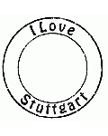 I Love Stuttgart Stempel