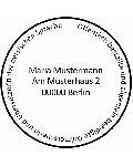 Dolmetscherin Stempel Persisch Berlin