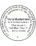 Dolmetscherinstempel für Englisch in Berlin
