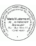 Dolmetscherinstempel Kurdisch in Berlin