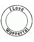 I Love Wuppertal Stempel