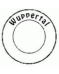 Vintage Stempel Wuppertal