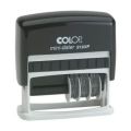 Covid 19 positiv Stempel mit Datum
