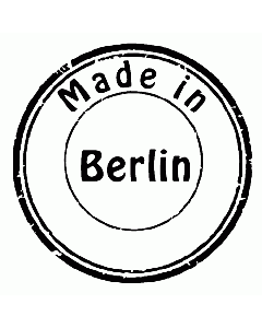 Stempel Made in Berlin