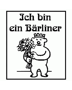 Ich bin ein Berliner mit Bär