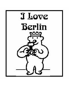 I love Berlin mit Bär