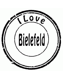 Stempel I Love Bielefeld