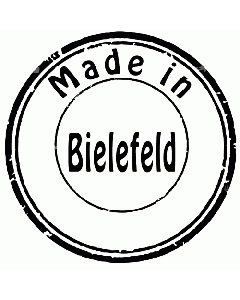 Stempel Made in Bielefeld