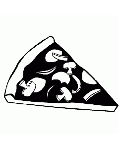 Bonuskarten-Stempel Pizza
