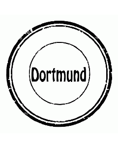 Dortmund Stempel Retrolook