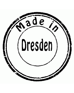 Made in Dresden Stempel