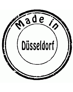 Made in Düsseldorf Stempel