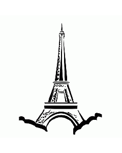 Eiffelturm Motivstempel