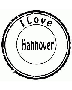 I Love Hannover Stempel