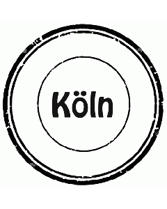 Köln Vintage Stempel