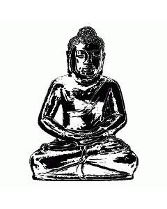Vintage Stempel Buddha