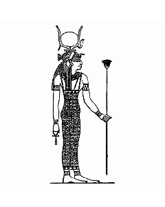 Motivstempel Hathor