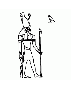 Motivstempel Horus