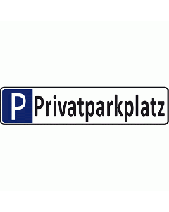 Privat-Parkplatzschild