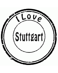 Stempel I Love Stuttgart