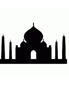 Taj Mahal Motivstempel