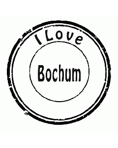 I Love Bochum Rundstempel