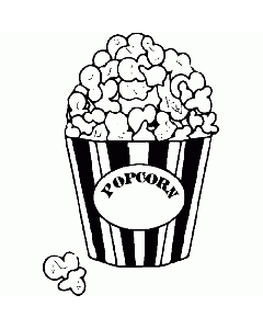 Bonuskartenstempel Popcorn
